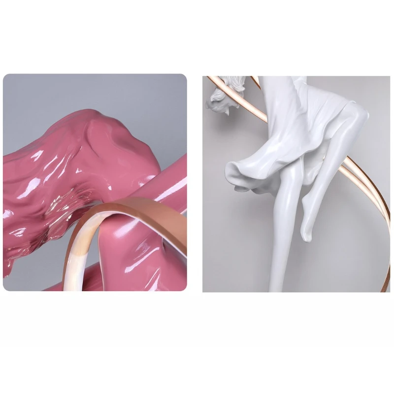 

Italian figure sculpture ornament clothing store hotel living room