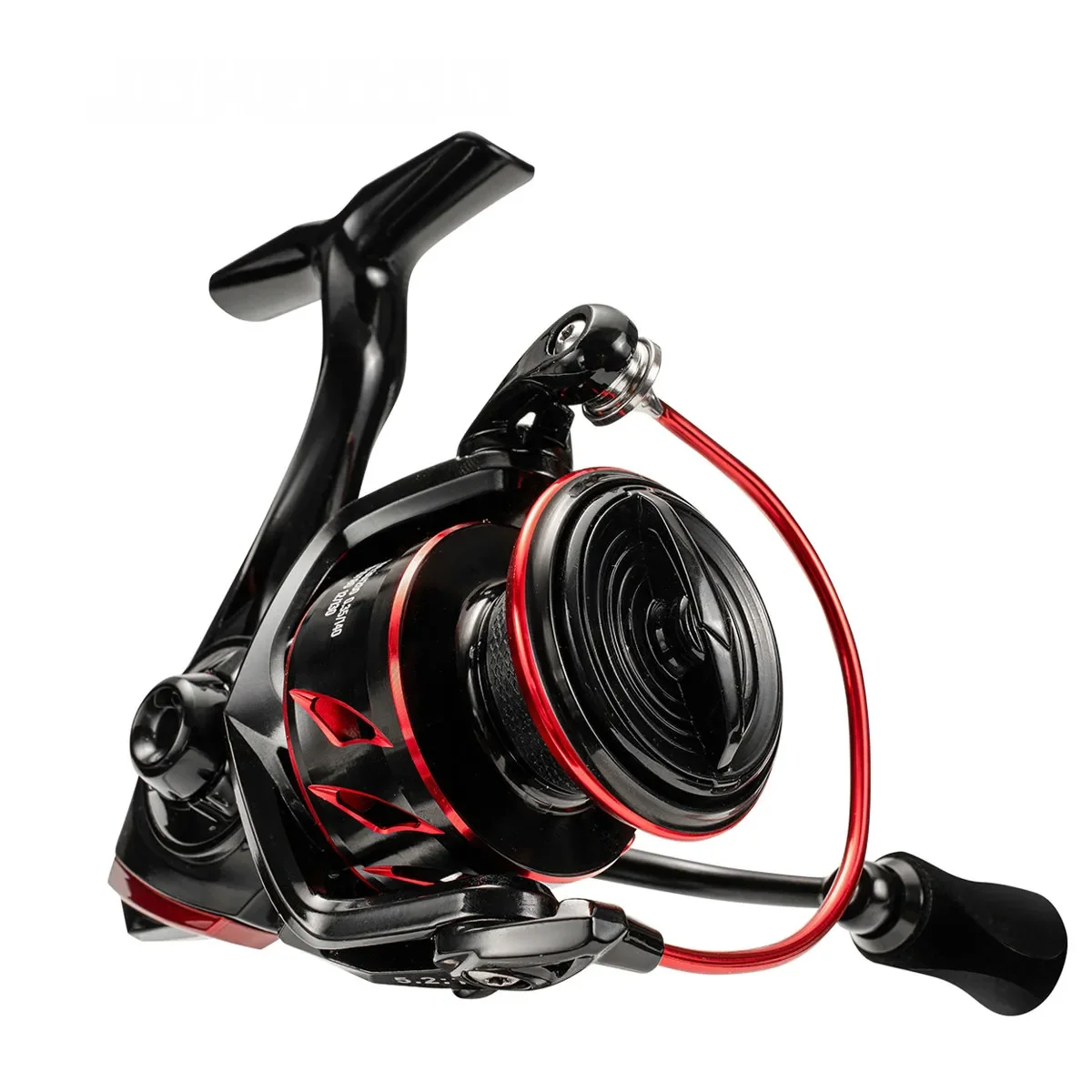 スピニングリール52-1最大抗力15kg金属スプールパワーフィッシングリールバスパイクフィッシングタックル用フィッシングコイル高品質