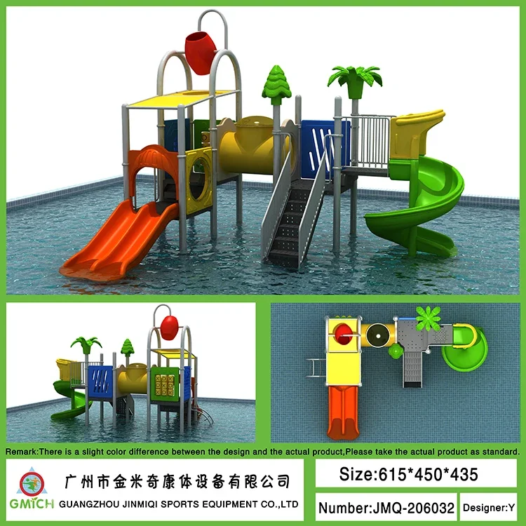 Other Water Play Equipment Water Sports Equipment Plastic Water Slide and Pool