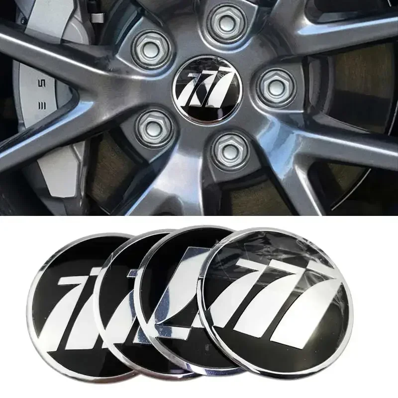 4PCS Car Wheel Center Hub Cap Sticker Emblem Decal for Lifan X60 X50 320 Solano 520 620 X80 820 720 125CC Decoration
