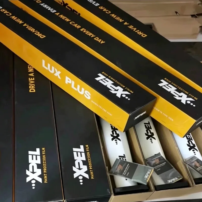 

XPEL PPF Film 7.5mil Plus Transparent XPEL Lux Plus TPU Paint Protection Film Roll Matte Black Car Protective Film Car Wrap