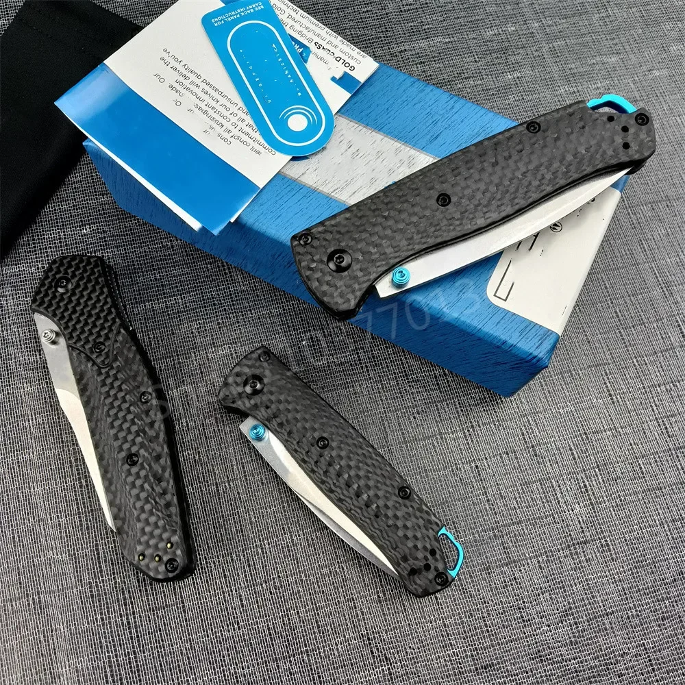 BM 533-3 535 940 BUGOUT Folding Pocket Knife S35V Steel Blade Carbon Fiber Handle Outdoor Hunting Camping EDC Tool Gift