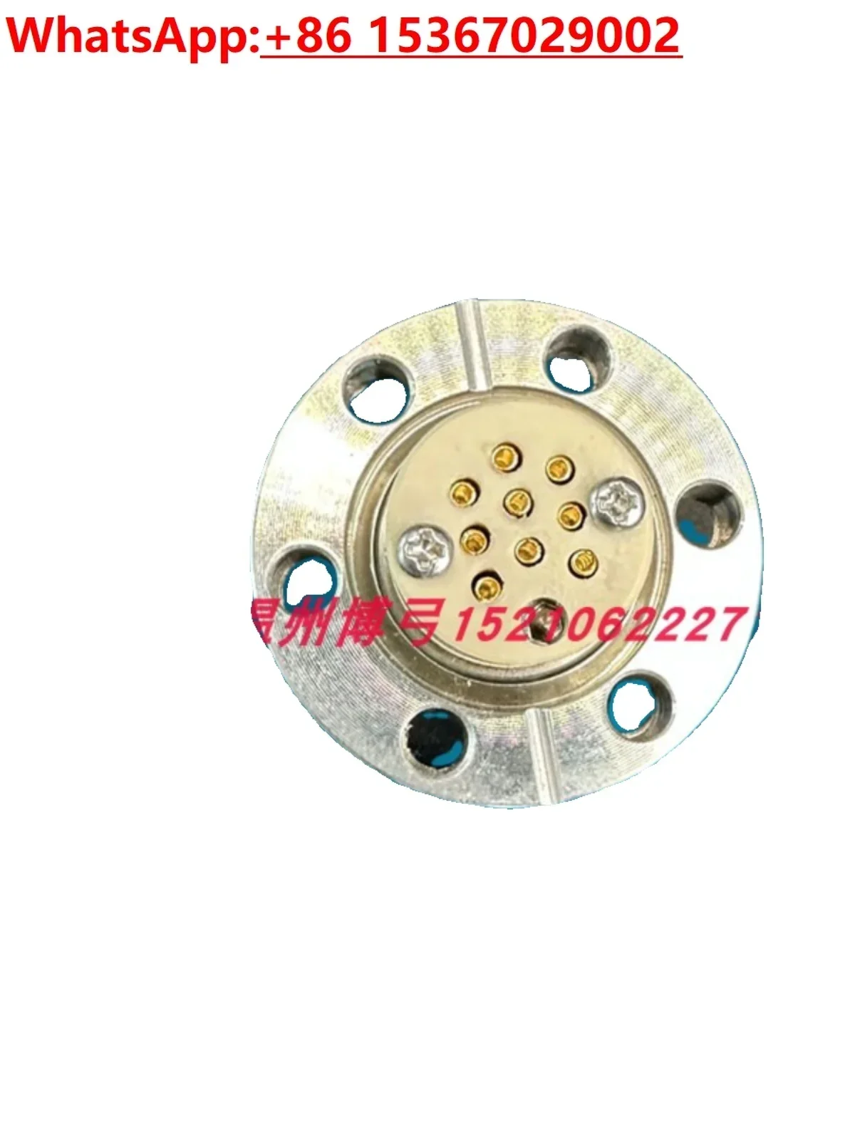 Ultra-high vacuum C-type connector Feedthrough electrode 9-pin peek plug Low bleed rate