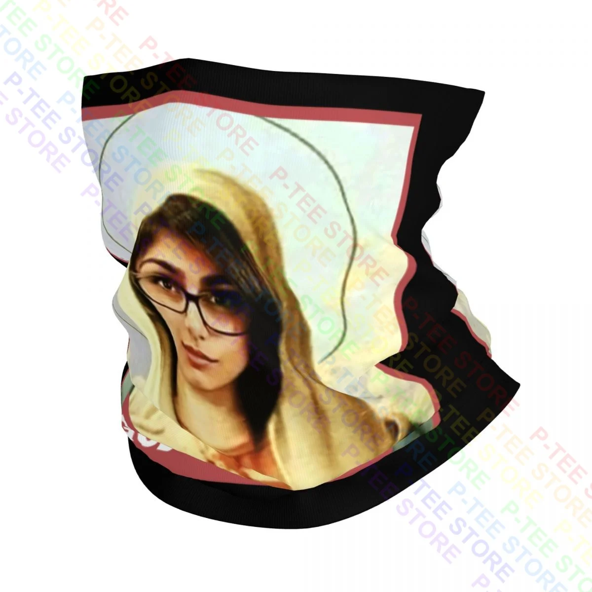 Gott segne mia Khalifa Hals Gamasche Bandana Schal Gesichts maske Unisex Outdoor Gesicht Kopf wickel