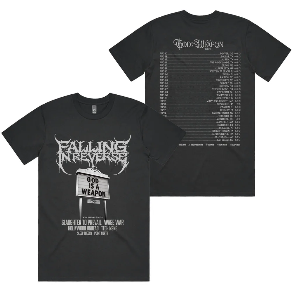 God Is A Weapon Tour 2025 T-Shirt: Real Talk From Someone Who Wore It to the Show