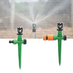 Garden Lawn Rotating Sprinkler Scattering Nozzle 360 Degree Automatic Rotating Watering Sprinklers With 1/2