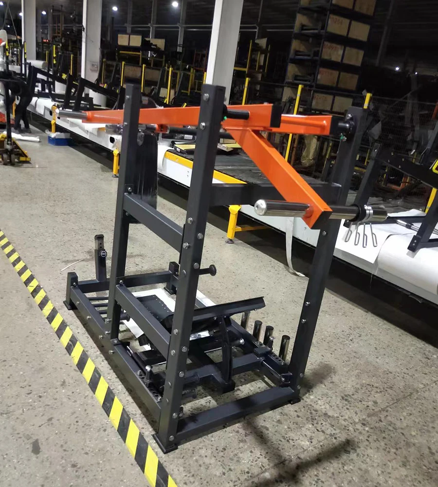 Factory Direct Steel Gym Equipment Plate Loaded Leg Press Machine Pendulum Squat Workout Fitness Exercise Equipment