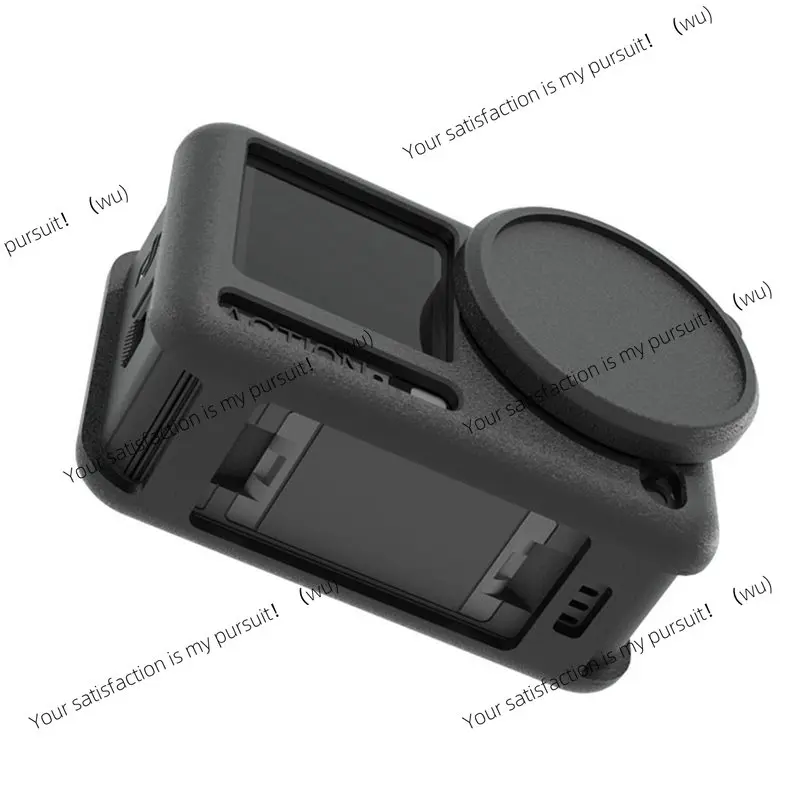 2pcs Camcorder Housing Case For DJI Action 6 Action Camera Silicone Full Protective Frame Anti-Scratch