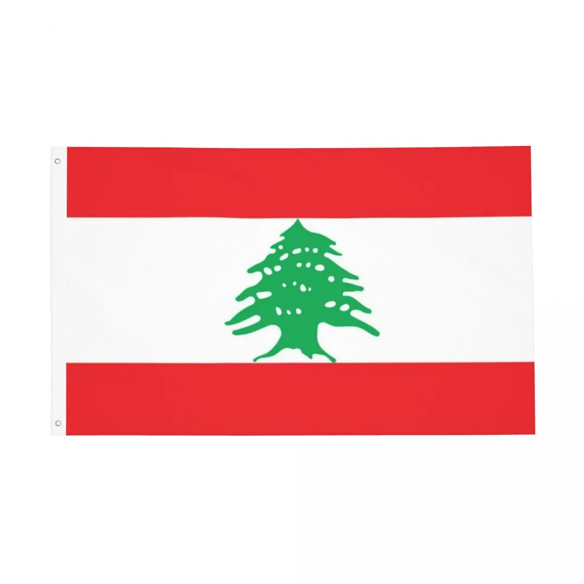 Lebanon Polyester Choice Of Sizes Flag Decor 3x5FT Vintage Indoor Vibrant Colors Flowy Bright