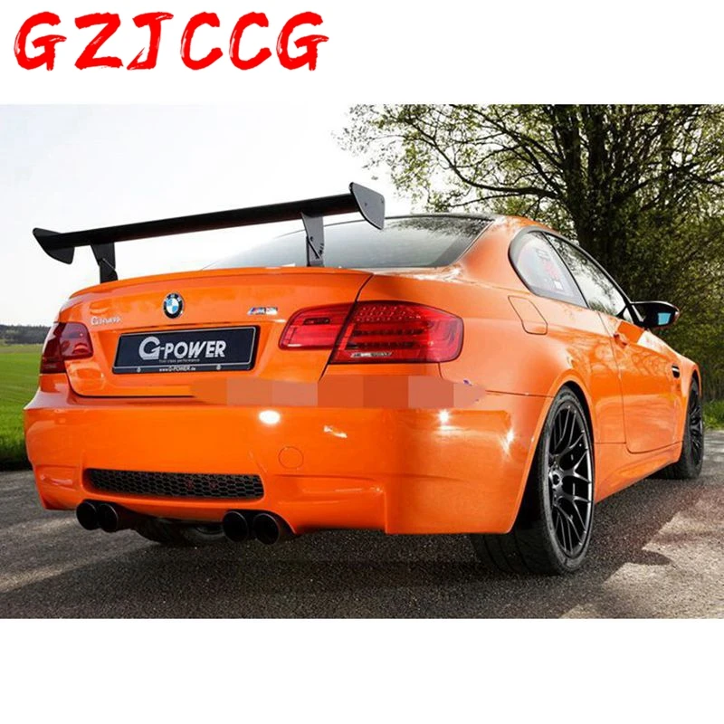 

Для BMW 1M M3 E82 E87 E90 E92 E93 F30 F10 Revozport Style GTS Углеродное волокно / материал FRP Задний спойлер 2009+