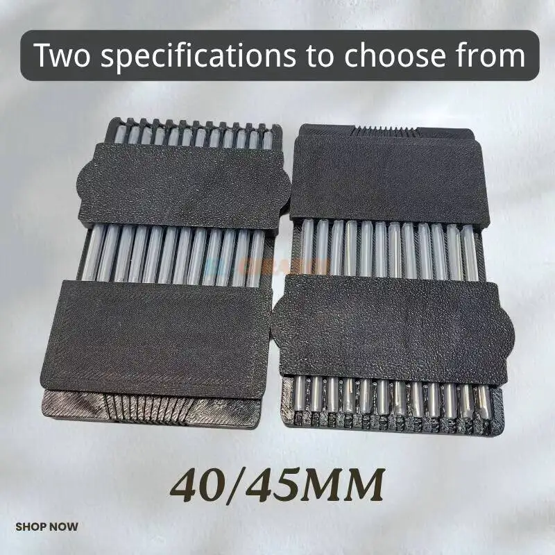 Fiber Optic Heat Shrink Tube Threading Board with Tube Clamp Multifunctional Fiber Splicing Auxiliary Tool  FTTH Installation