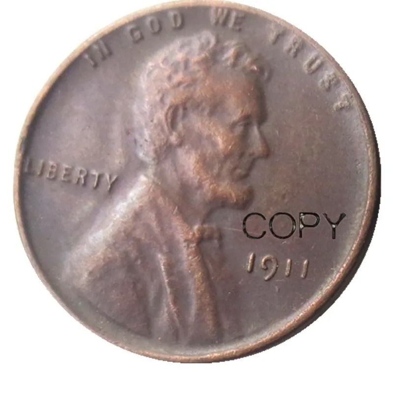 US 1911P/S/D Wheat One Cent 100% Copper Copy Coin