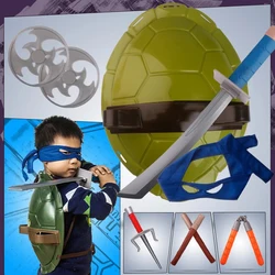 Children Ninja Cosplay Turtle Shell Props Children's Parties Dinner Party Cos Play Costumes Supplies New Year Gifts