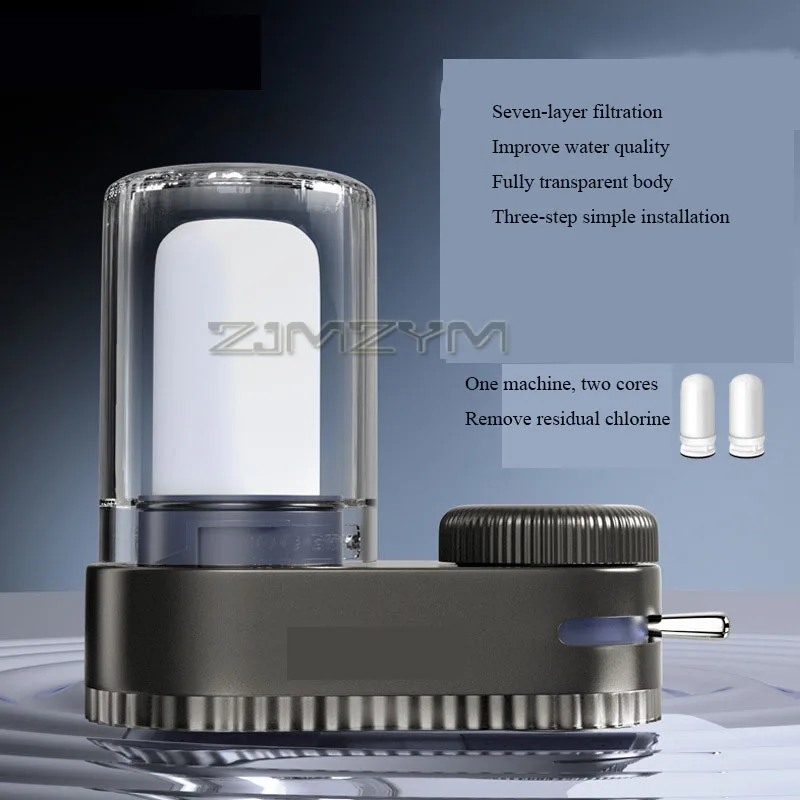 صنبور تنقية المياه حنفية تصفية المياه لحوض المطبخ صنبور قابل للغسل السيراميك Percolator الحمام تنقية البخاخ