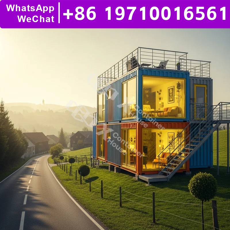 

Eco-Friendly Pre Fabricated Homes Temperature Resistant Waterproof Classroom Shipping Container Homes Flat Pack Home Mobility
