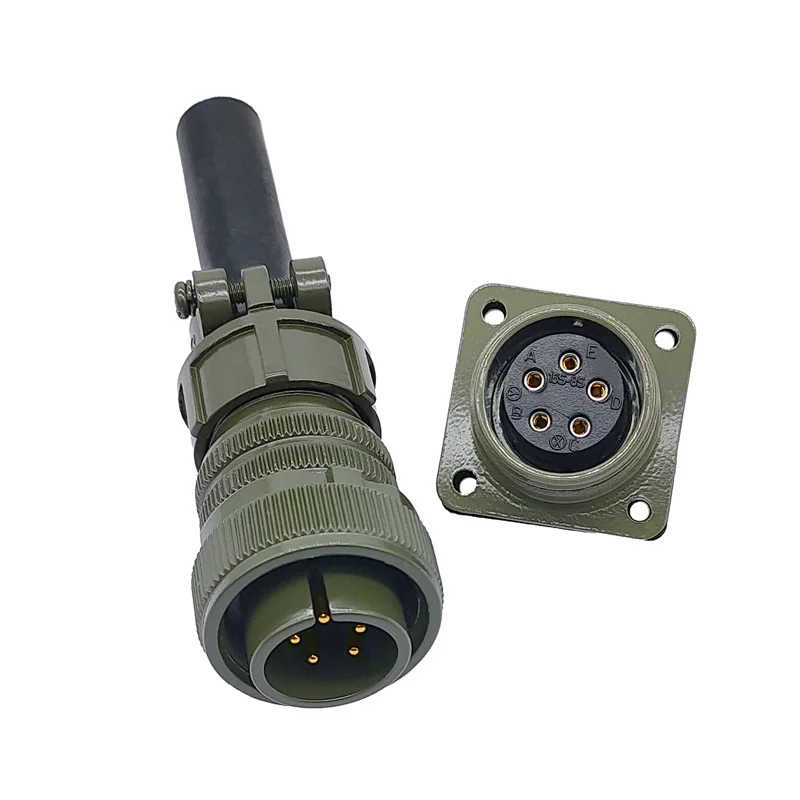 3 Stuks 5015 Militaire Specificatie Connector 16S-8 16S-1 Mil Std Stekker & Stopcontact MIL-C Ronde Connector Ms3102 Ms3106 Ms3108