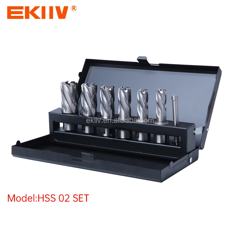 Weldon Shank HSS Annular Broach Cutter Mag Magnetic Drill Bit for Magnetic Drill Machine Metal Cutting