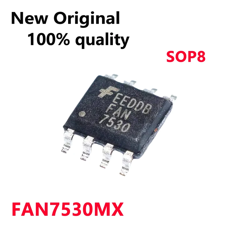 5-10/PCS New Original FAN7530MX FAN7530M FAN7530 SOP8 Liquid crystal power chip In Stock