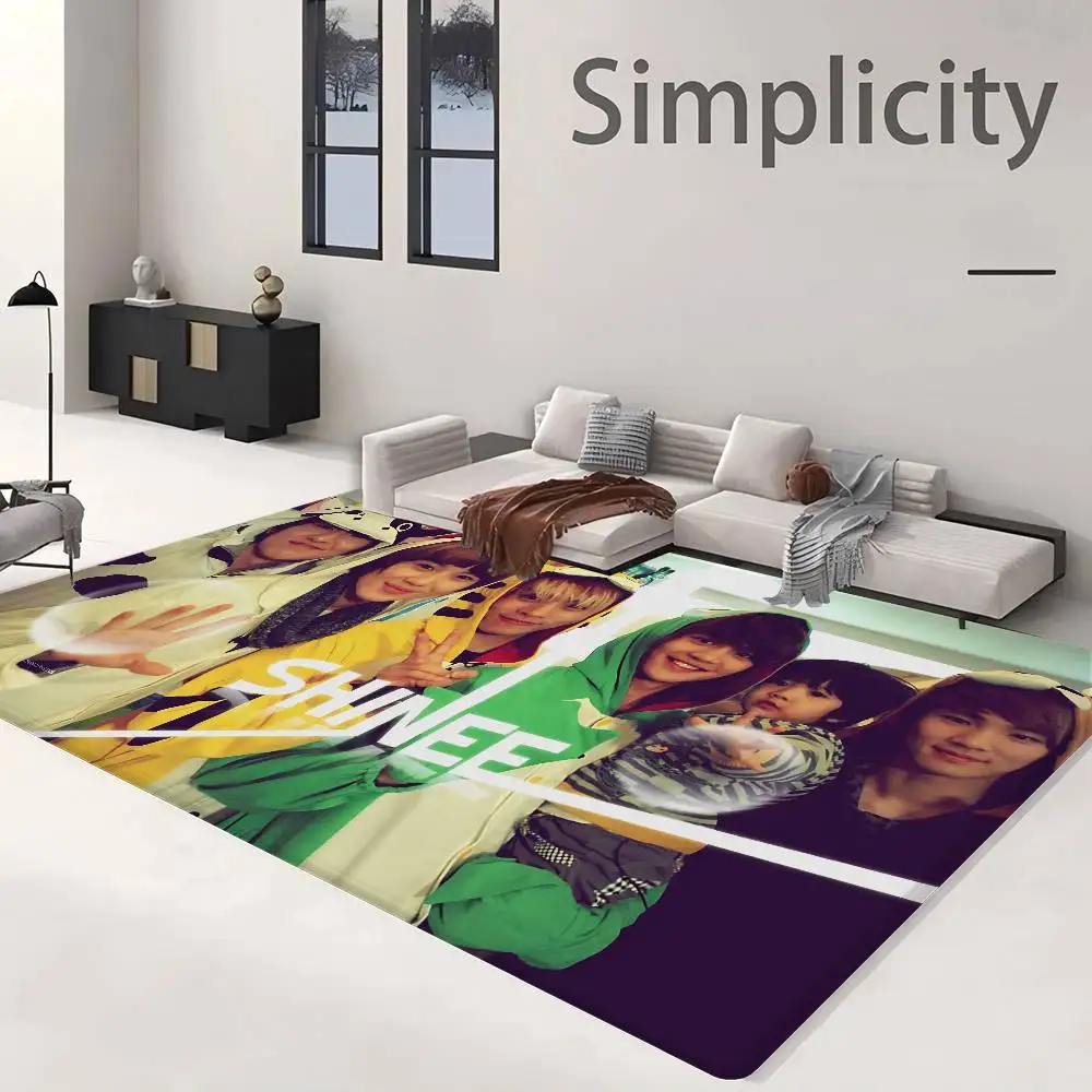 Kpop Group S-Shinee Entrance Door Mat Nordic Style Home Doormat Bathroom-Toilet Mats Bedroom Hotel Decor Mat