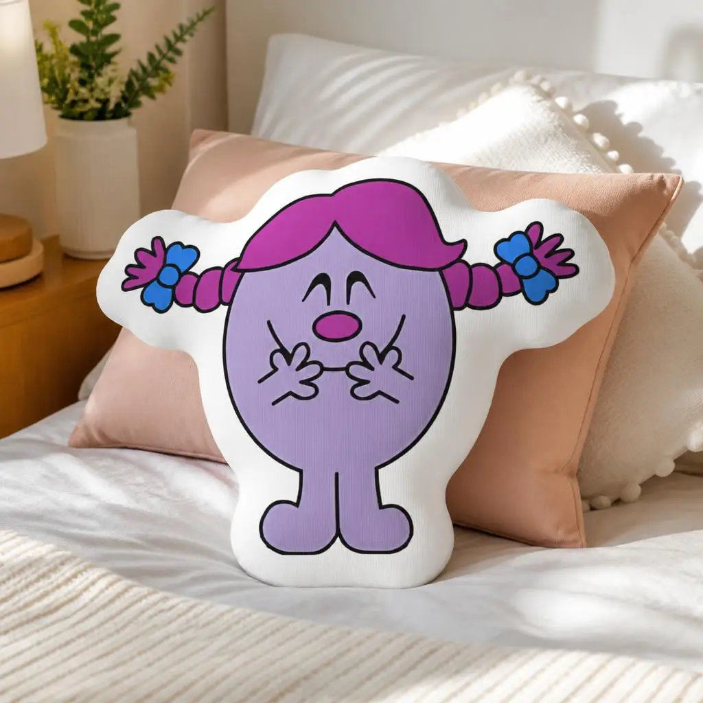 M-Mr M-Men L-Little M-Miss Cat Lover Cushion Irregular Stuffed Throw Pillow Home Decor Gift Sofa Bed