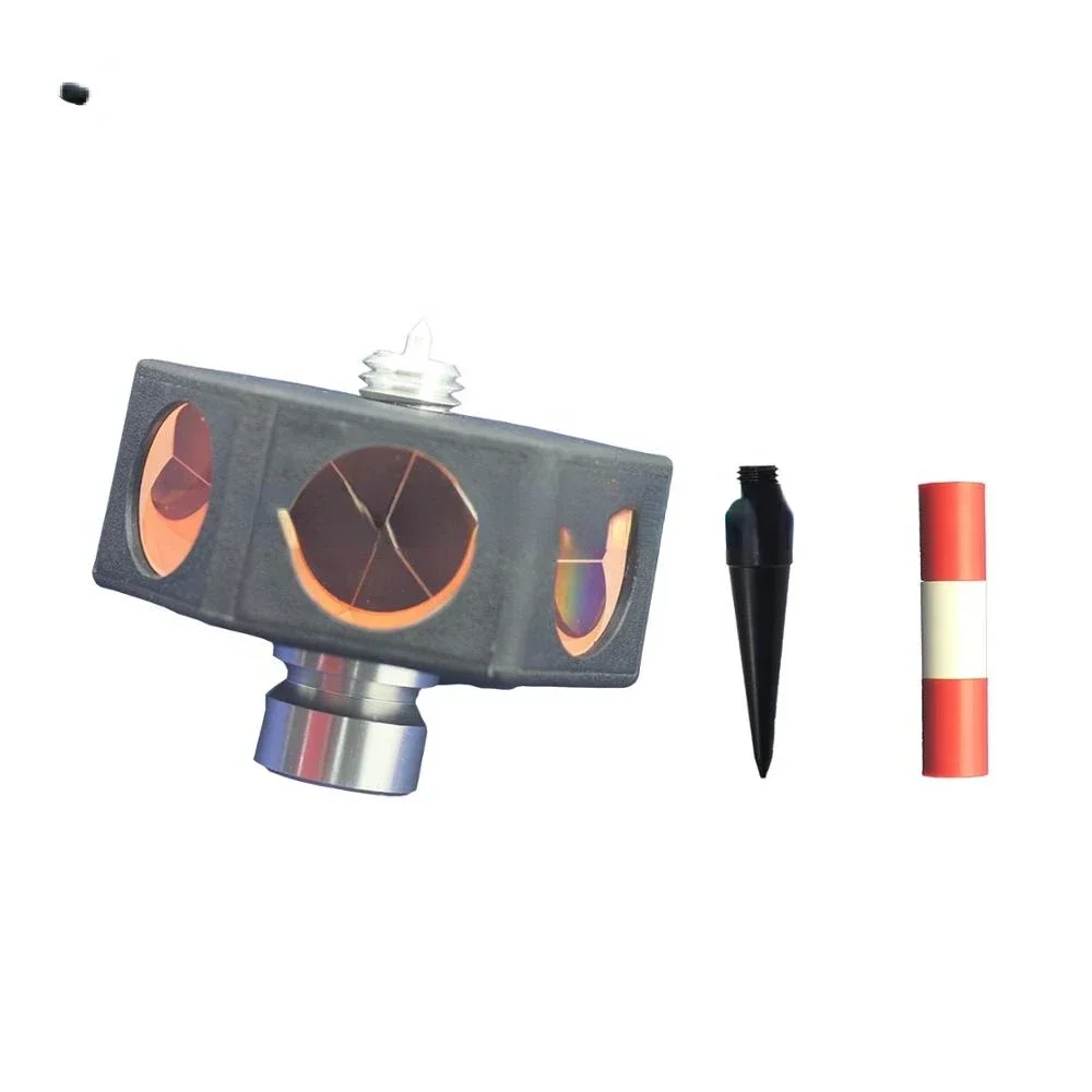 hot sale Circular Prism ADS106 360 Degree Prism Set Monitoring Surveying Optical Copper Plating Survey Prisms