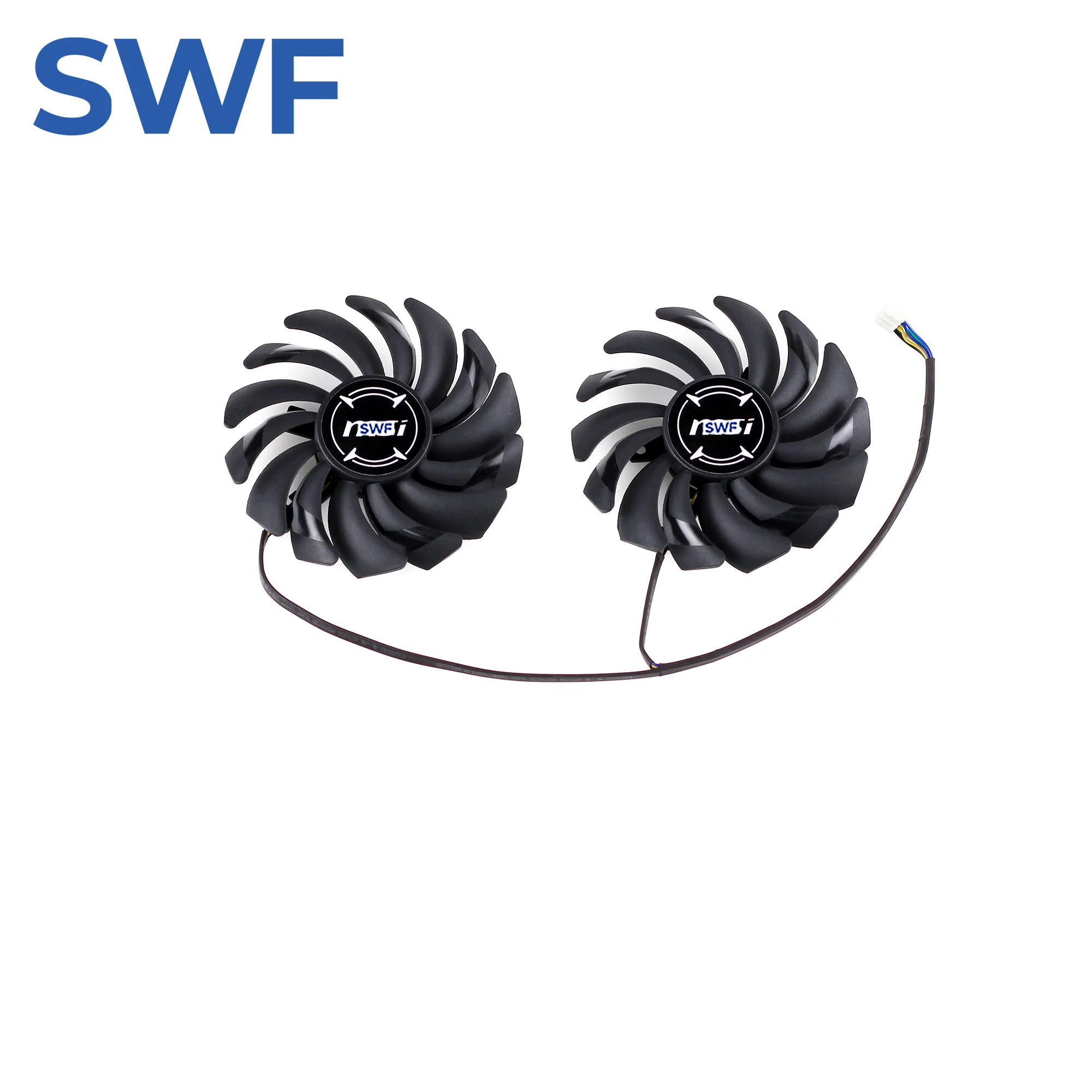 2PCS/Lot 87MM PLD09210S12HH Cooling Fan For MSI RX 470 480 570 580 Armor Graphics Video Card Cooler Fan view 2