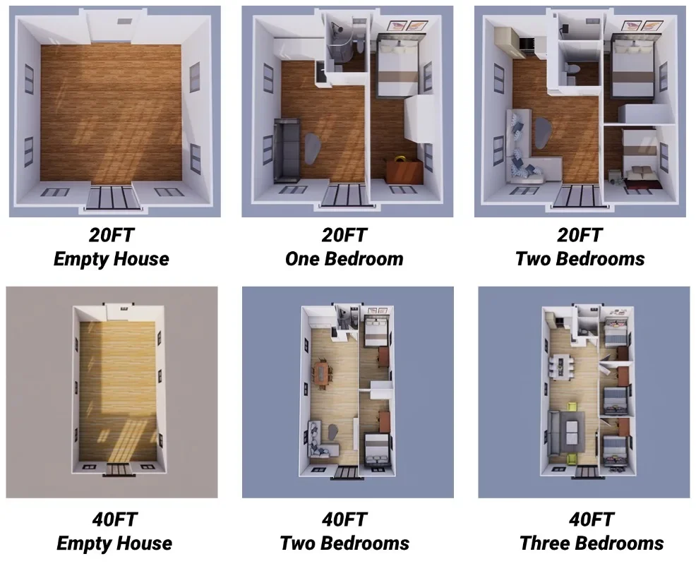 Casa contenedor plegable prefabricada, Modular moderna, pequeña, para el hogar, oficina móvil, montaje rápido, vida al aire libre, cabina portátil expandible