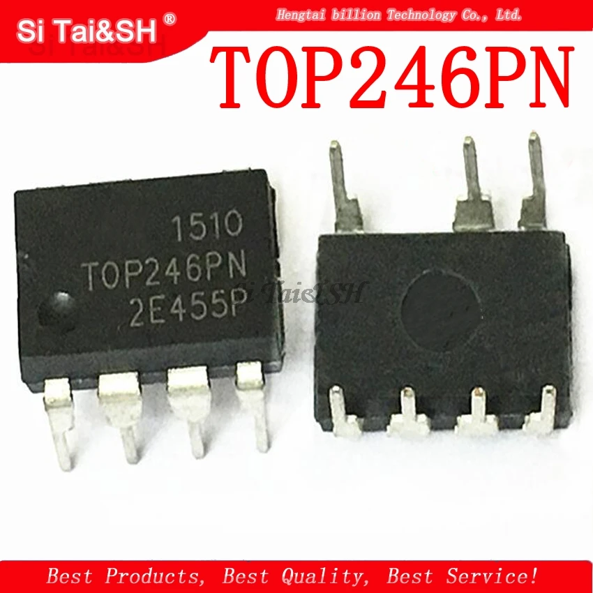 10pcs/lot TOP246PN TOP246P TOP246 DIP-7 Power management chip