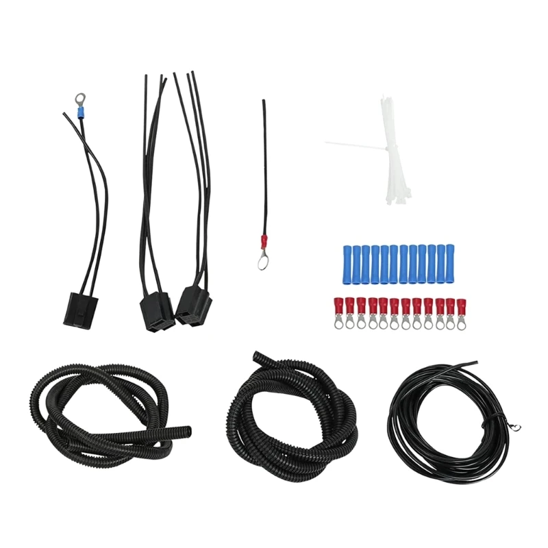 Universal 14 Circuit Wiring Harness Muscle Car Hot Rod Street-Rod XL Wire 12V Voltage-Circuit Harness  Repairing Tool