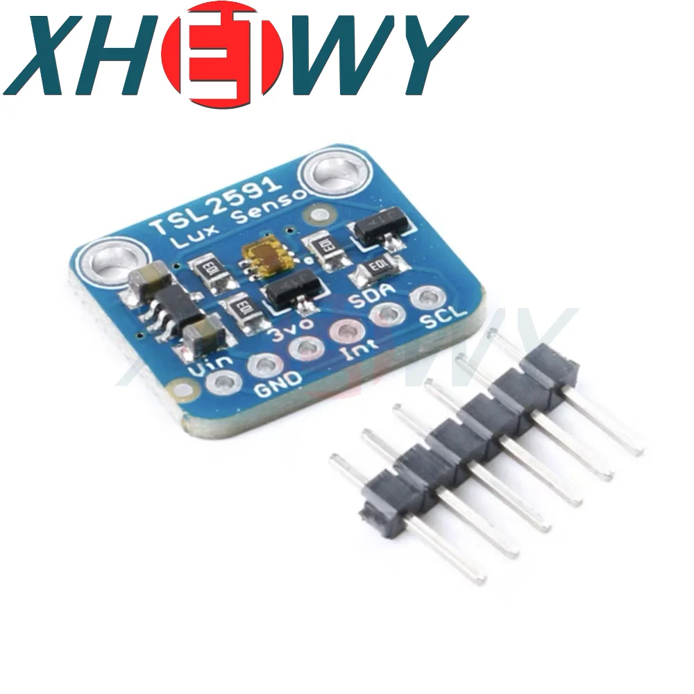 TSL2591 IIC I2C Light Sensor Breakout Module High Dynamic Range Digital Board TSL25911FN 3.3V 5V Diy Electronic