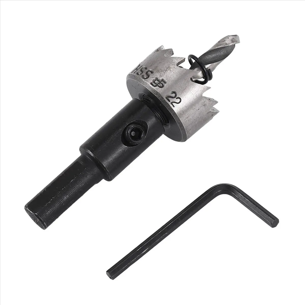 【HOT A71T】 Hole Saw Tooth HSS Steel Hole Saw Drill Bit Cutter Tool for Metal Wood Alloy 22mm