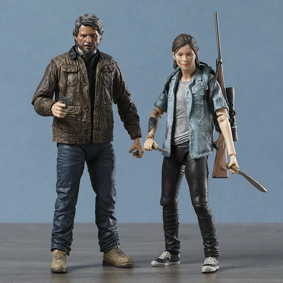 Neca the last of usアクションフィギュア、パートii、ジョエルと