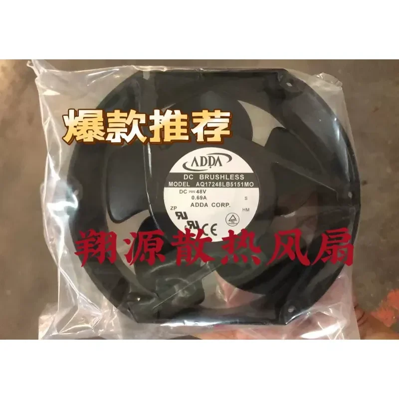 

Original ADDA AQ17248LB5151MO M0 17CM DC48V 0.69A 17251 RPM Inverter Fan for Electronic Devices