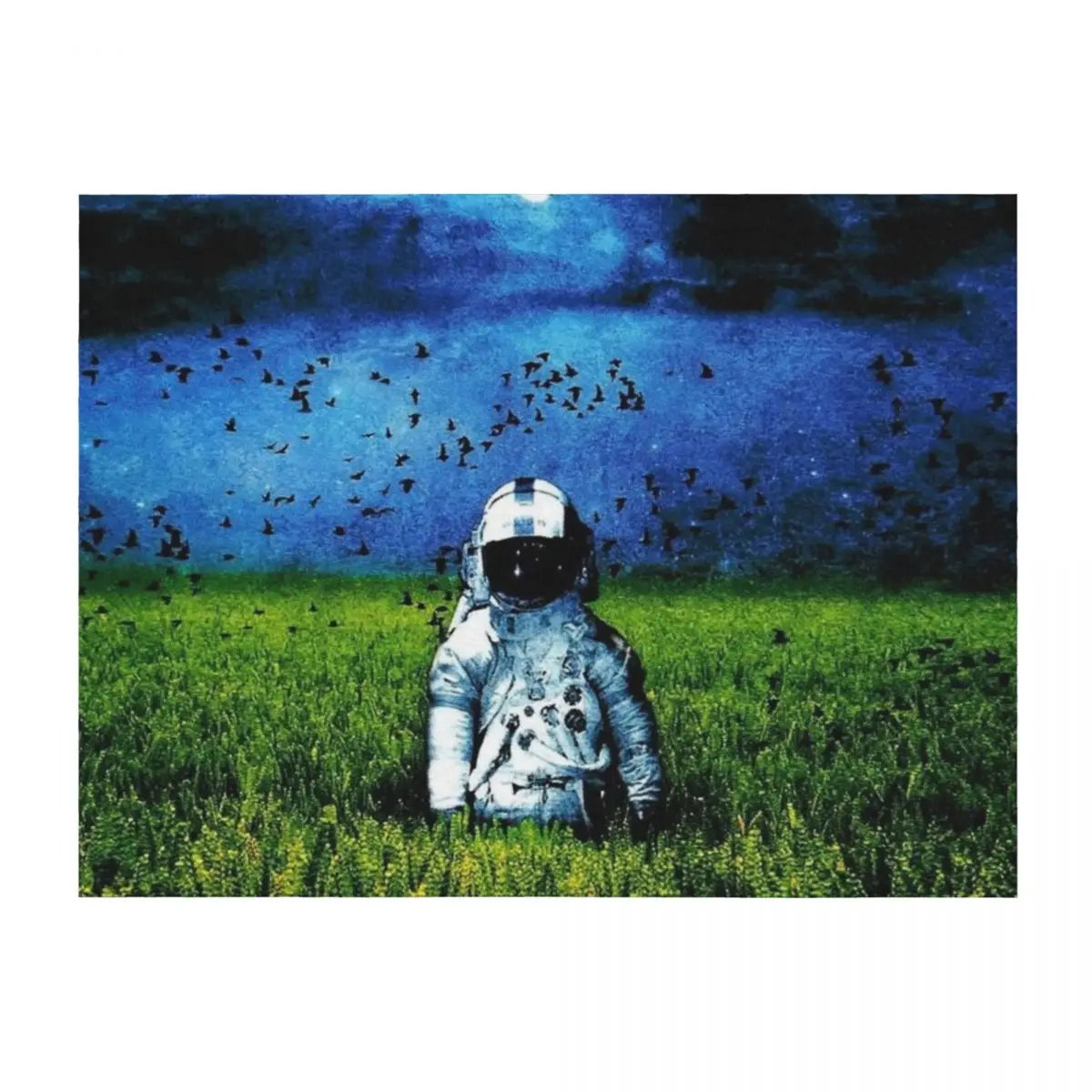 

Deja Entendu Throw Blanket funny gift Luxury Thicken Hair anime Blankets
