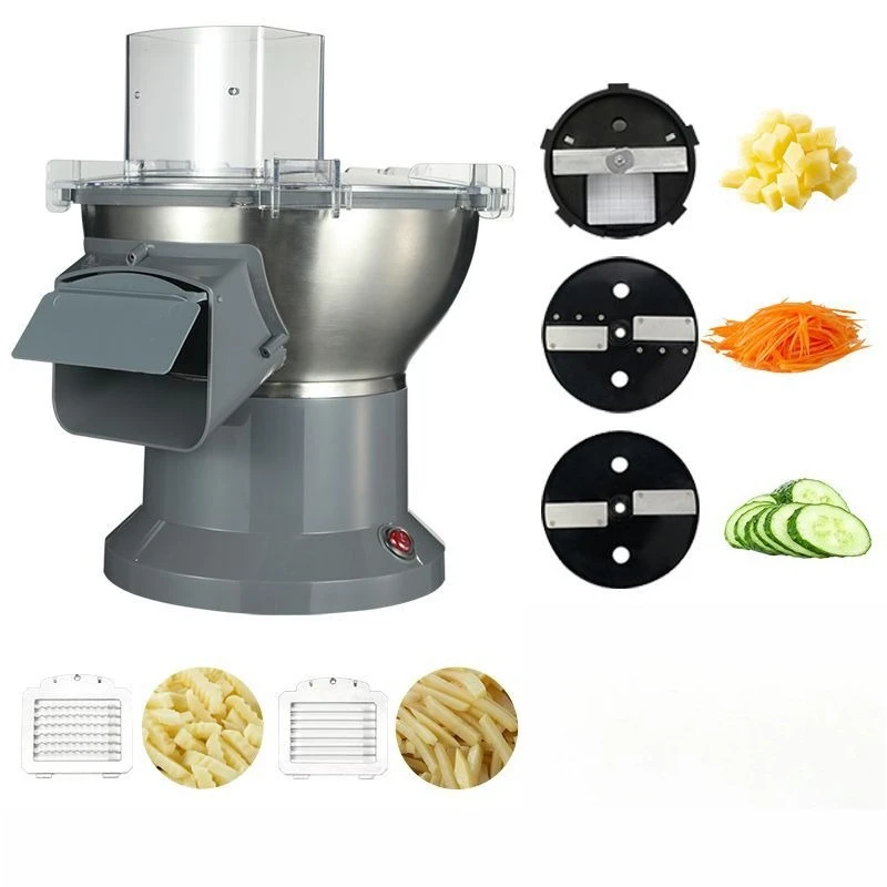 Commercial Vegetable and Fruit Dicer, Mango Pineapple Dicing Machine, Carrot and Potato Shredder and Slicer