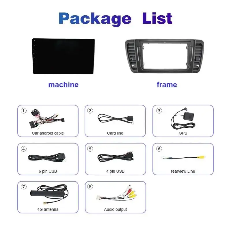 Android 16 For Peugeot 3008 208 2009-2015  2K QLED Android Car Radio Multimedia Video Player GPS Stereo CarPlay 4G