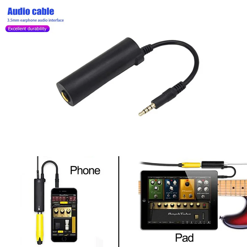 

Guitar Interface I-Rig Converter Replacement Guitar For Phone/iPad/iPod Guitar Audio Interface Guitar Tuner Line Irig Converter