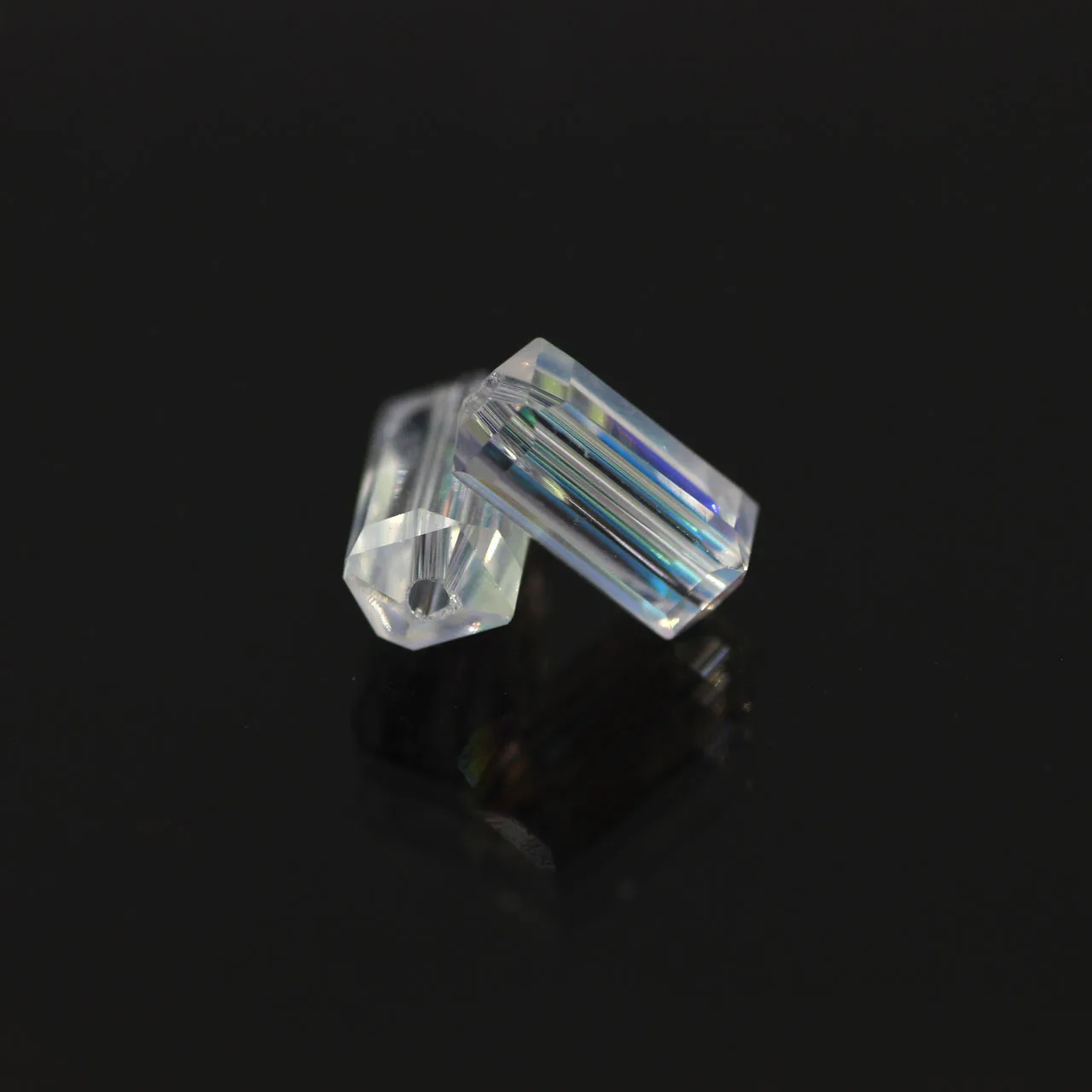3X6/4X8/6X12MM Faceted Crystal Rectangular Spacer Beads for DIY Handmade Bracelets Necklaces Earrings Fashion Jewelry Accessory