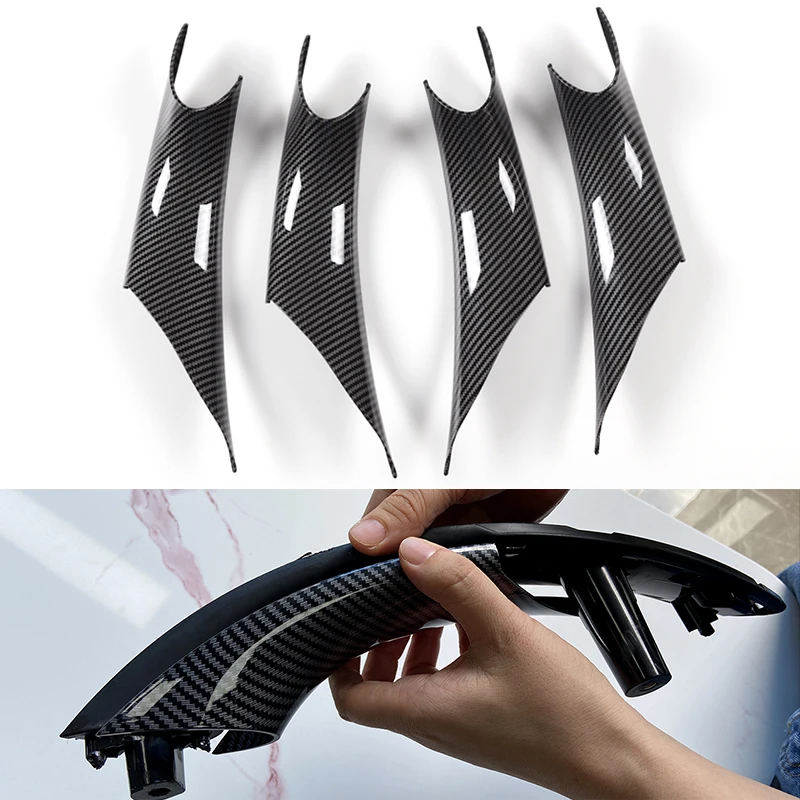 LHD RHD F30 Interior Door Handle ABS Trims Protective Cover For BMW 3 Series 4 Series M3 M4 F80 F31 F32 F33 F34 F35 F36 F82