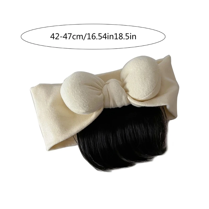 bebê headwear bowknot meninas peruca cabelo franja acessório cabelo transporte da gota