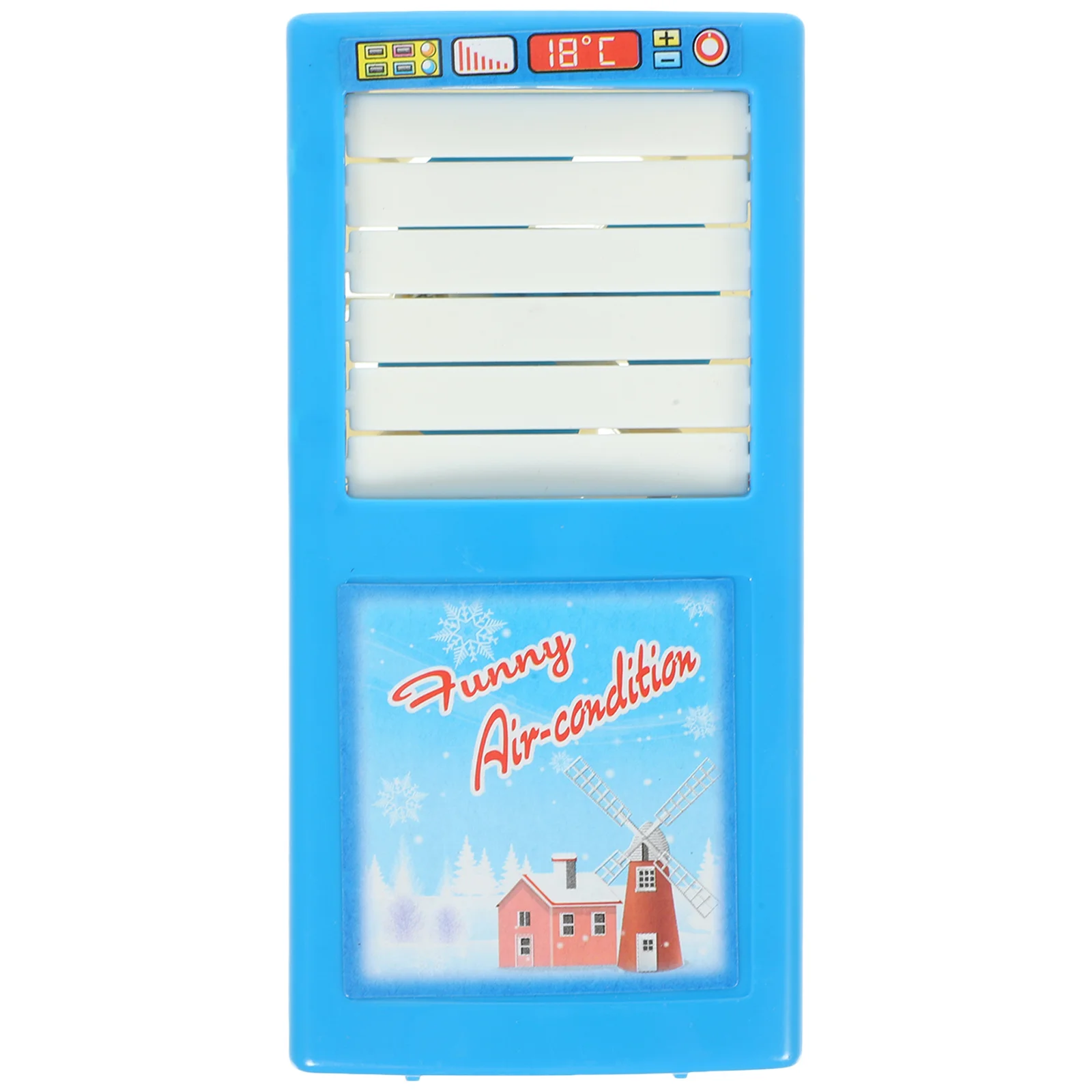 

Plastic Simulation Mini Air Conditioner Creative Toys Kids Educational Puzzle Playing House Party Gifts Children DIY Decor Home