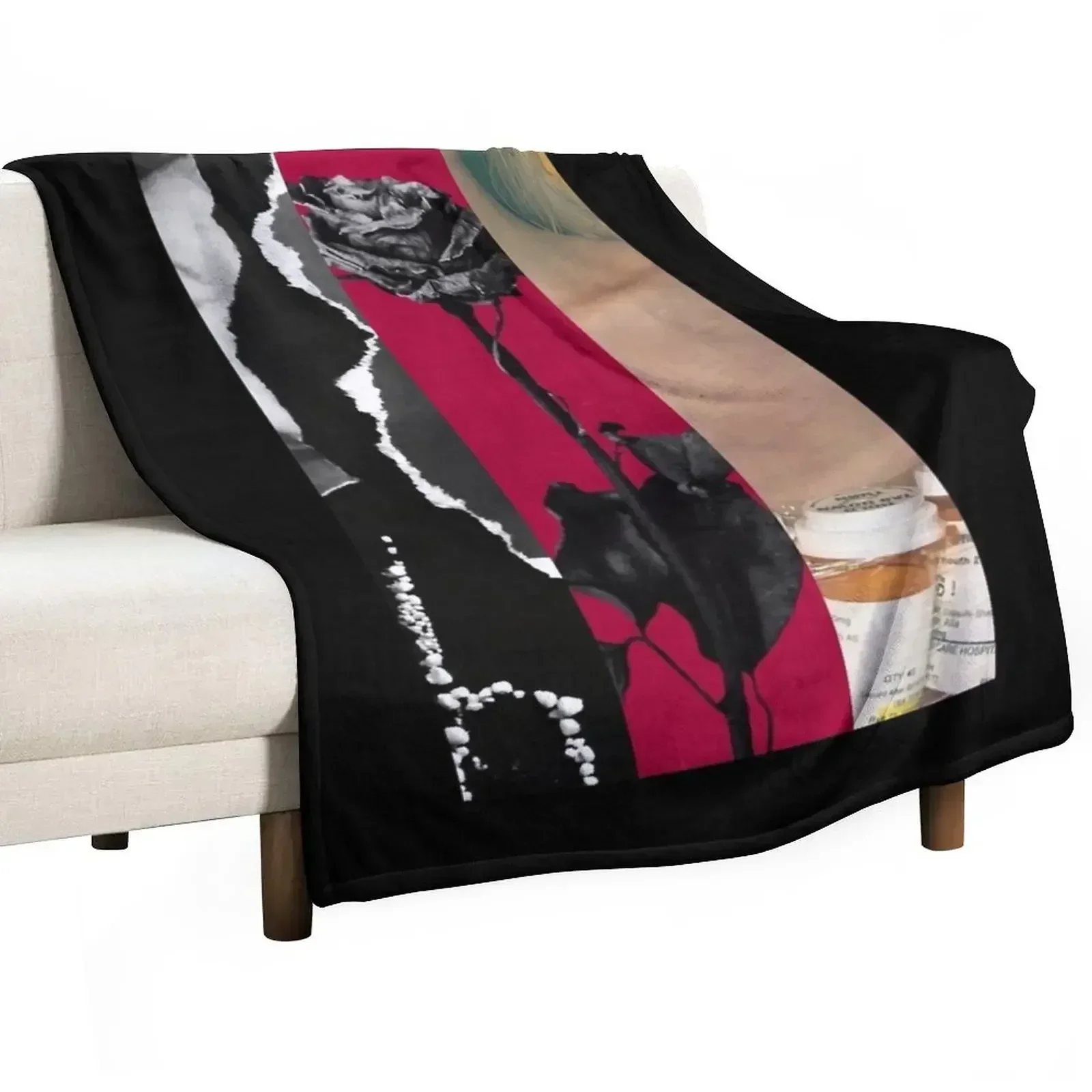 Boys Girls Team Choppa Blackbear Great Men Women Throw Blanket Polar manga Extra Large Throw Blankets