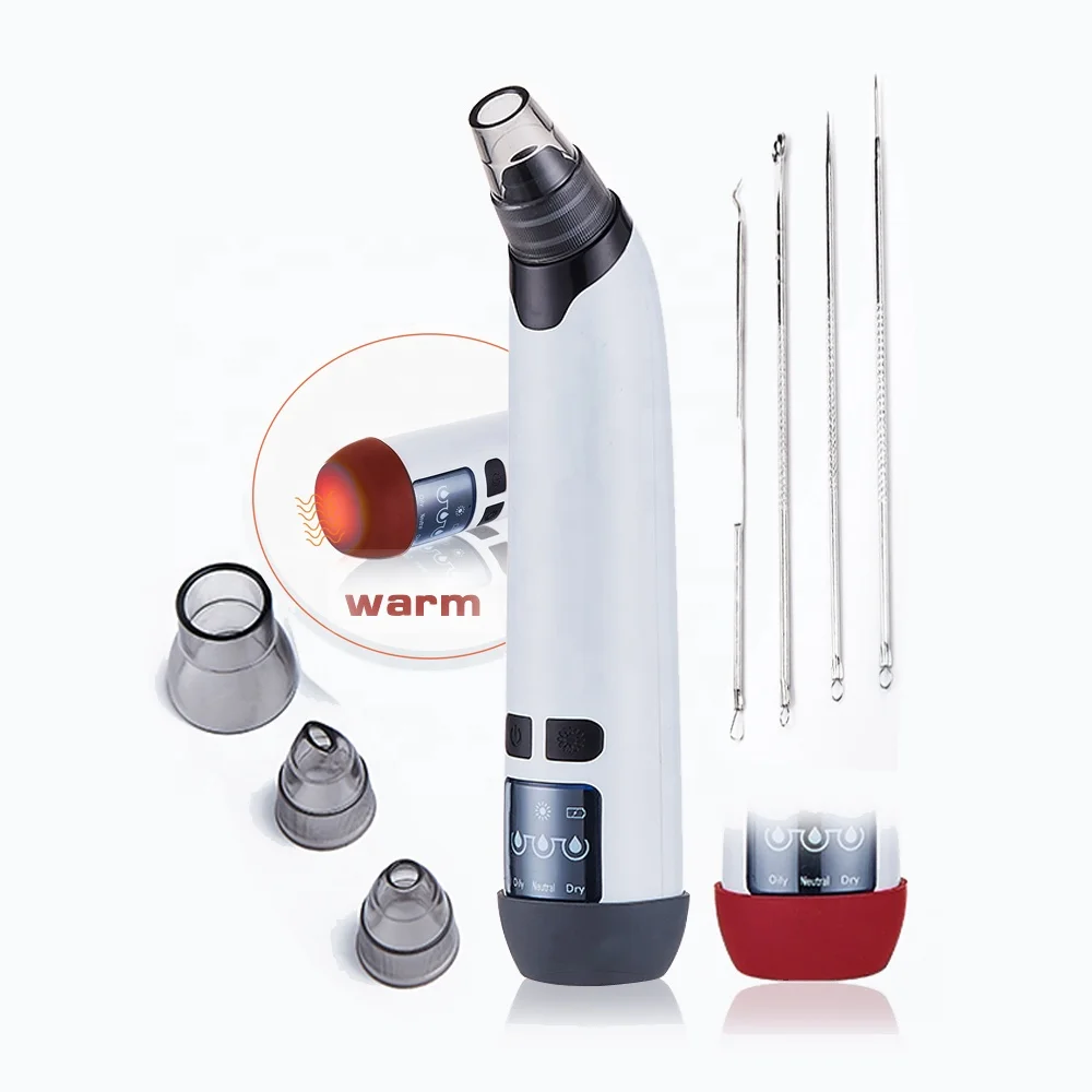 1489 conjunto limpador de poros cravo tratamento acne extrator vácuo eletrônico facial removedor cravo & cravo para rosto