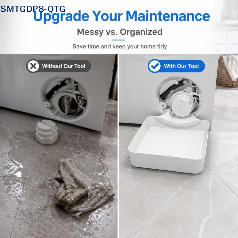 HOT Washing Machine Drain Water Collection Tray Prevents Overflow On Laundry Room Floor Clean Laundry Room Water Collection Box