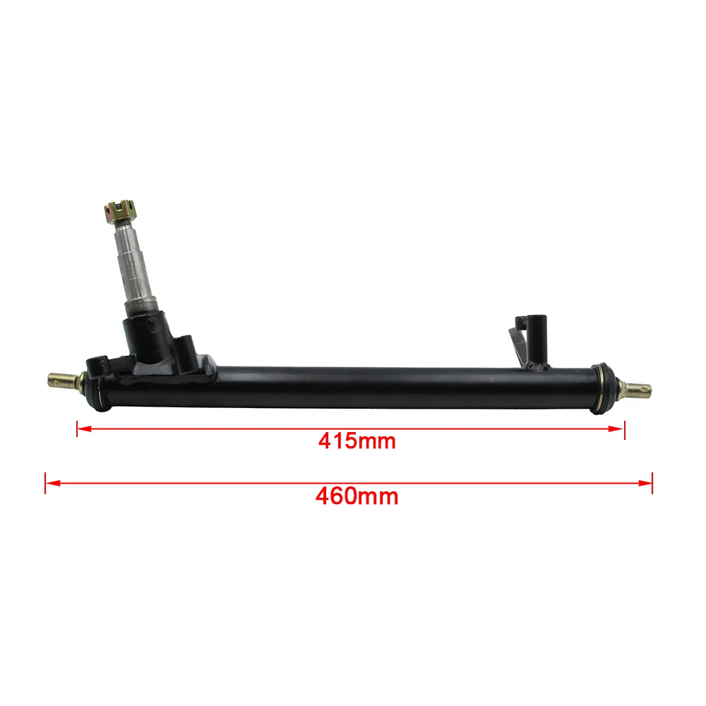 1 pair of 420mm steering shaft knuckles, DIY modified front suspension wheel hub bracket, suitable for ATV kart off-road vehicle