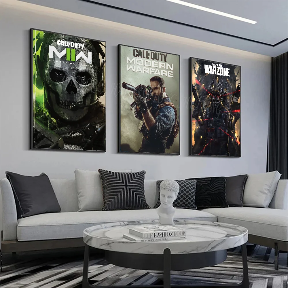 ملصق Call Of Duty Black Ops للحرب الباردة لغرفة المعيشة وغرفة النوم والمقهى ديكور فني