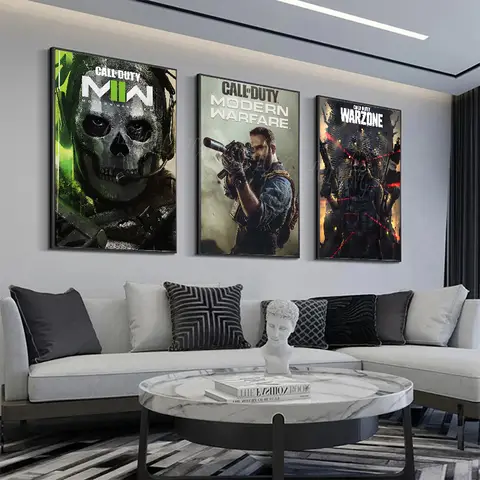 Call Of Duty Black Ops Cold War Poster Casa Soggiorno Camera da letto Bar Caffetteria Art Decor