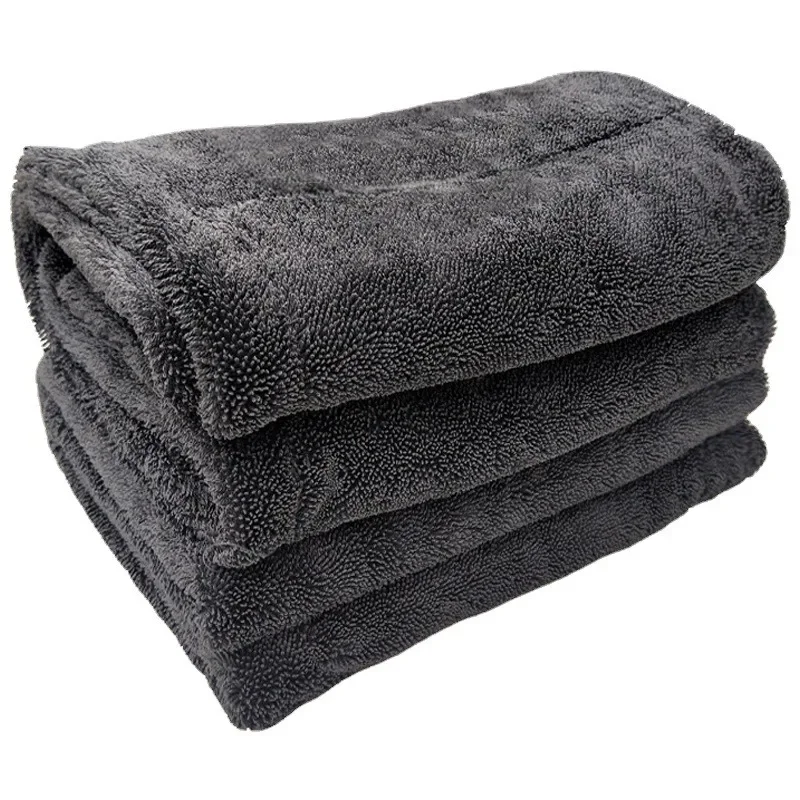 

30x40cm 40x40cm 40x60cm Car Wash Microfiber Towel Plush Cleaning Drying Cloth Car Care Cloth Detailing Polishing