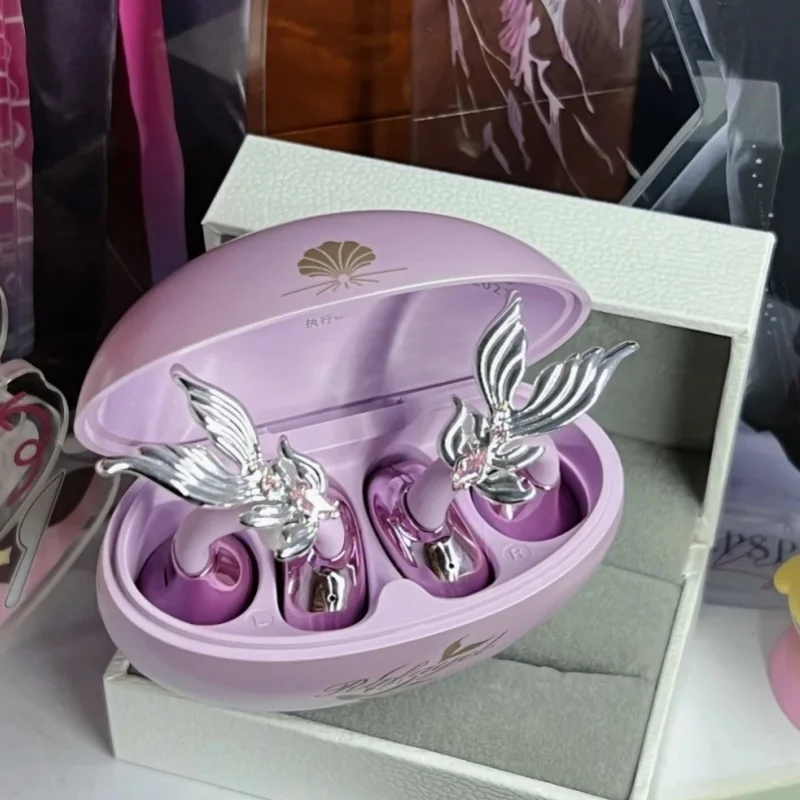 

Беспроводные Bluetooth-наушники Love And Deepspace Deqi Xiaoyu с креплением на ухо, с костной проводимостью, игровые аксессуары