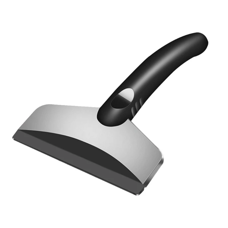 1/2 قطعة الزجاج الأمامي للسيارة دائم مجرفة الثلوج إزالة الثلوج مكشطة مجرفة الجليد نافذة تنظيف أداة لجميع اكسسوارات السيارات مجرفة